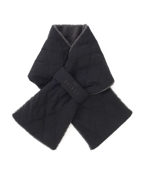 《直営店限定》QUILTING FUR STOLE/キルティング ファー ストール