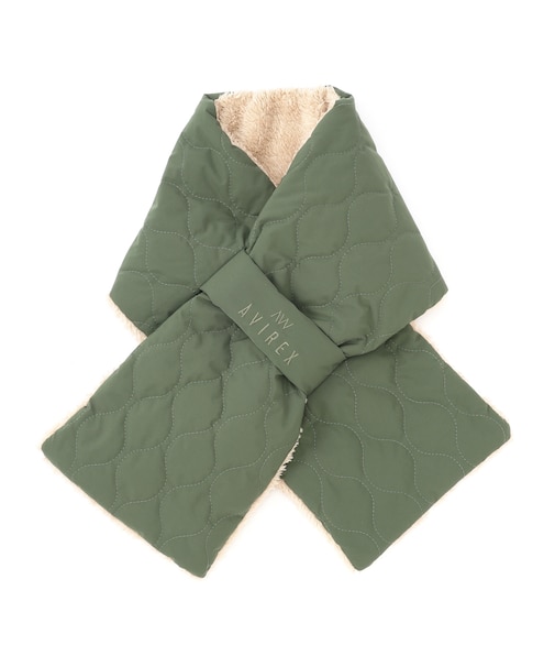 《直営店限定》QUILTING FUR STOLE／キルティング ファー ストール