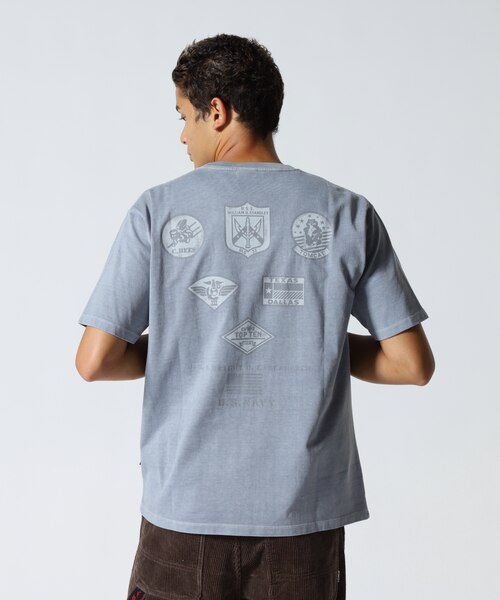 直営店限定》FADE WASH TOP GUN T-SHIRT｜アヴィレックスの通販
