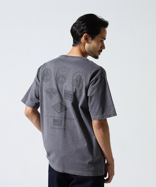 《直営店限定》FADE WASH TOP GUN T-SHIRT