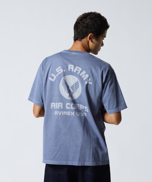 《直営店限定》FADE WASH AIR CORPS T-SHIRT
