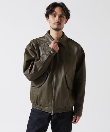 LEATHER CWU BLOUSON ／ レザー CWU ブルゾン