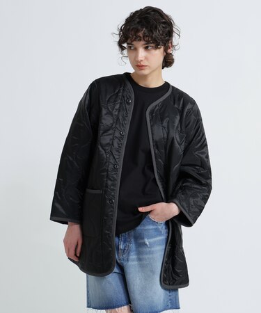 《WOMAN》QUILTING LINER JACKET