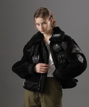 《WOMAN》RETORO BOA B-3 TOPGUN