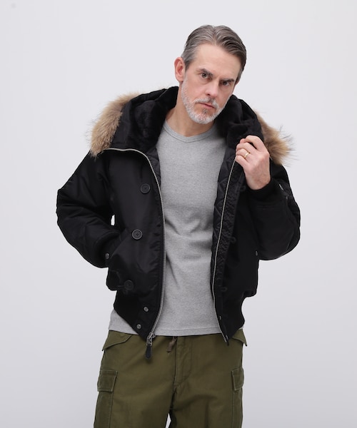 GRAMPUS × AVIREX》MA-1 GRAMPUS-KUN｜アヴィレックスの通販｜&mall