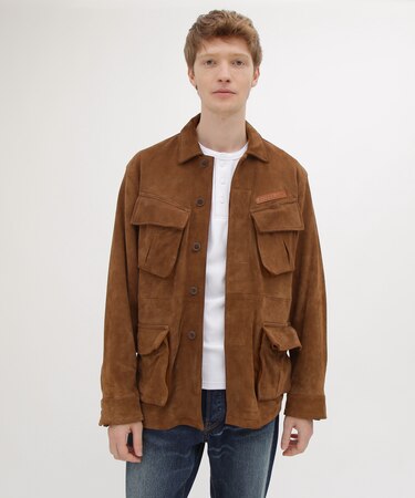 GOAT SUEDE JUNGLE FATIGUE JACKET