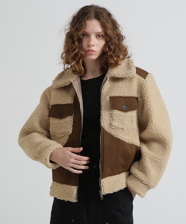 《直営店限定》BOA COMBI JACKET／ボアコンビジャケット