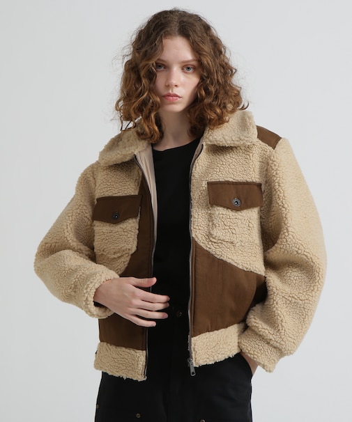 《直営店限定》BOA COMBI JACKET／ボアコンビジャケット