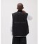 LEATHER PATCH DUCK VEST