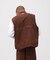 LEATHER PATCH DUCK VEST