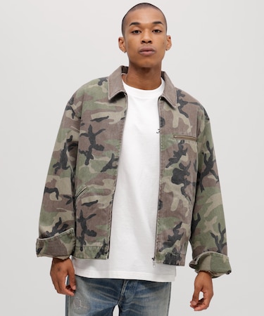 CAMO DUCK JACKET