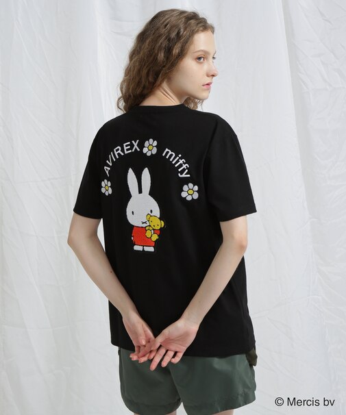 《AVIREX×miffy》WEB限定 SAGARA T-SHIRT／アヴィレックス×ミッフィー サガラTシャツ