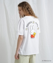 《AVIREX×miffy》WEB限定 SAGARA T-SHIRT／アヴィレックス×ミッフィー サガラTシャツ