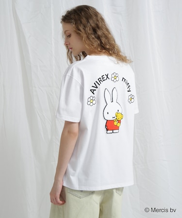 《AVIREX×miffy》WEB限定 SAGARA T-SHIRT／アヴィレックス×ミッフィー サガラTシャツ