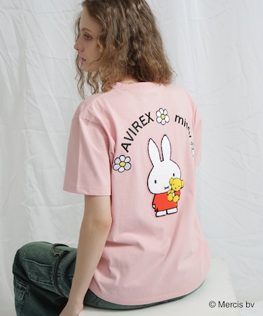 《AVIREX×miffy》WEB限定 SAGARA T-SHIRT／アヴィレックス×ミッフィー サガラTシャツ