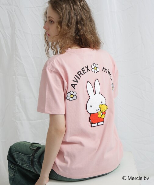 《AVIREX×miffy》WEB限定 SAGARA T-SHIRT／アヴィレックス×ミッフィー サガラTシャツ