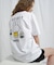 《AVIREX×miffy》WEB限定 EMBROIDERY T-SHIRT／アヴィレックス×ミッフィー 刺繍Tシャツ