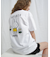 《AVIREX×miffy》WEB限定 EMBROIDERY T-SHIRT／アヴィレックス×ミッフィー 刺繍Tシャツ