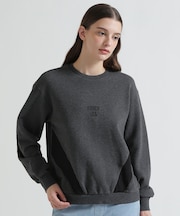 COLOR BLOCK MILITARY PULLOVER