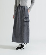 WASHED OUT POCKET SKIRT