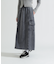 WASHED OUT POCKET SKIRT