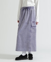 WASHED OUT POCKET SKIRT