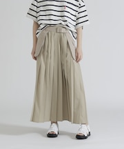 MILITARY POCKET BELT POUCH PLEATED SKIRT