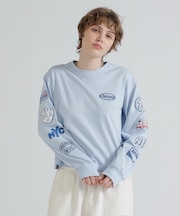 MOTOR ARM PATCH L／S T-SHIRT