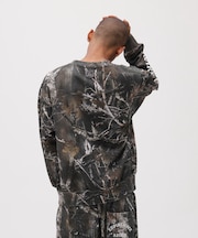 CREW NECK SWEAT ”REAL TREE CAMO”