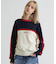 MULTI-TONE KNIT PULLOVER
