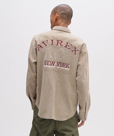 GOAT SUEDE WESTERN SHIRT