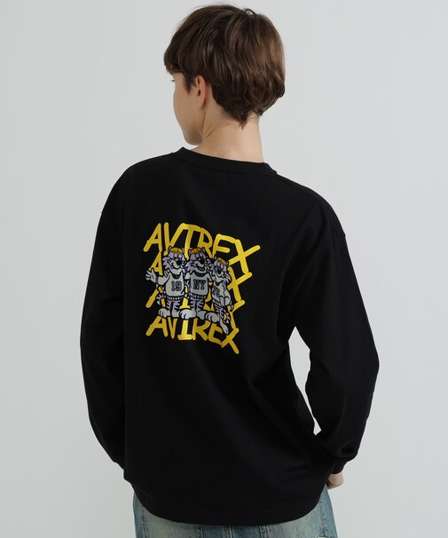 《WOMAN》RANDOM LOGO TOMCAT T-SHIRT