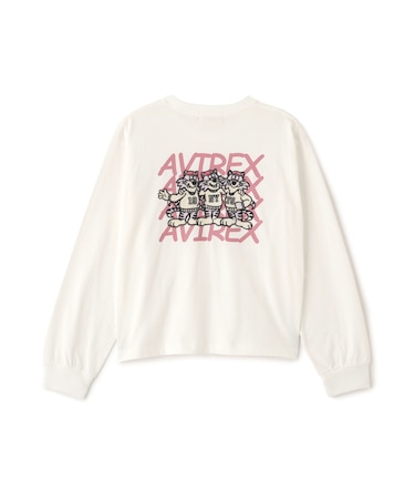 《WOMAN》RANDOM LOGO TOMCAT T-SHIRT