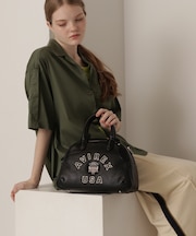 《直営店限定》VARSITY LEATHER MINI-BOSTON BAG ／ AVX5625