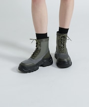 《直営店限定》LACE UP PLATFORM BOOTS／レースアッププラットフォームブーツ