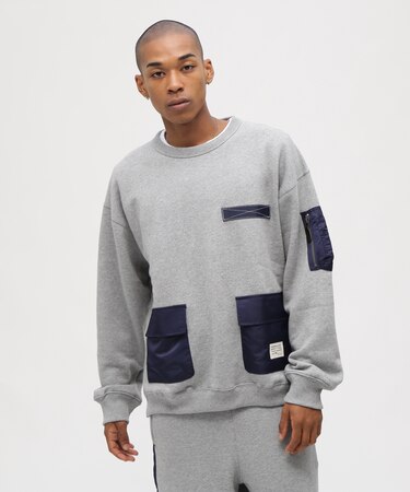 《WEB&DEPOT限定》TACTICAL CREWNECK SWEAT