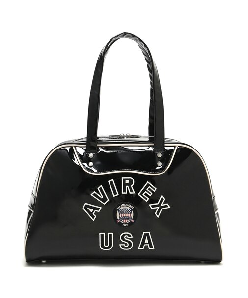 《WEB&DEPOT限定》ENAMEL BOSTON BAG／エナメルボストンバッグ