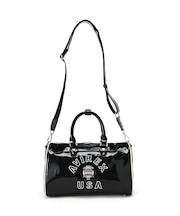 《WEB&DEPOT限定》ENAMEL MINI DUFFLE BAG/エナメルミニダッフルバッグ
