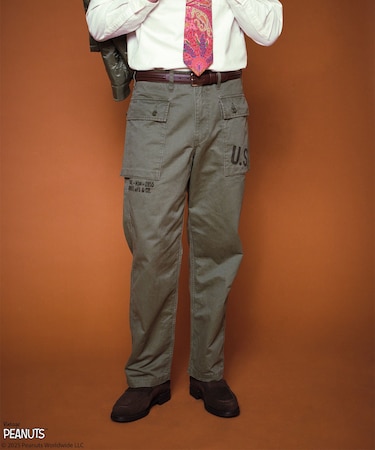 《AVIREX × PEANUTS》AERO PANTS ”FLYING ACE”