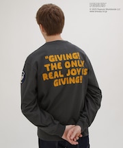 《AVIREX × PEANUTS》LONGSLEEVE T-SHIRT