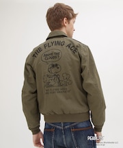 《AVIREX × PEANUTS》COTTON A-2 ”FLYING ACE”