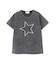 《WOMAN／直営店限定》FADE WASH T‐SHIRT WITH STAR EMBROIDERY