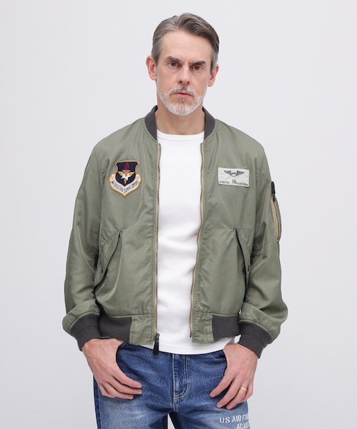 《50th Anniversary》WASHED L-2B ／ ウォッシュド L-2B ／ AVIREX ／ アヴィレックス