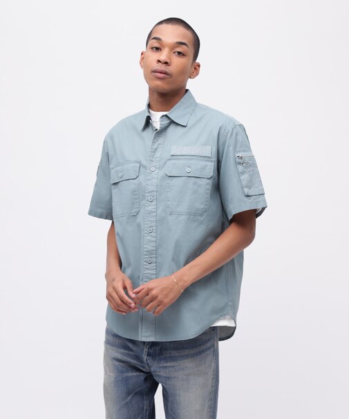 《50th Anniversary》PIGMENT FATIGUE SHIRT ／ ピグメント ファティーグ シャツ ／ AVIREX ／