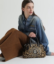 《直営店限定》LX VARSITY LEATHER MINI BOSTON BAG