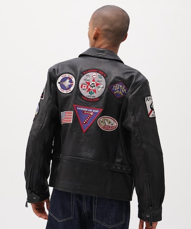 ANJ4 JACKET BLACK ACES