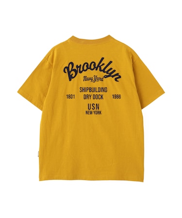 S／S EMB. T-SHIRT ”Brooklyn”