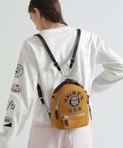 《直営店限定》VARSITY LEATHER MINI BACK PACK