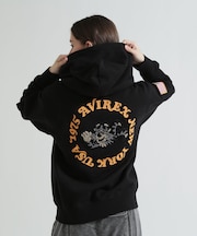 《WOMAN》SAGARA CIRCLE LOGO TOMCAT ZIP PARKA