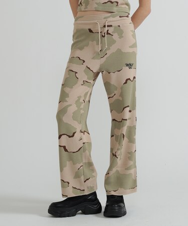 《直営店限定》CAMO WAFFLE PANTS